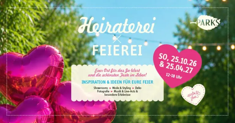 Heiraterei und Feierei im PARKS