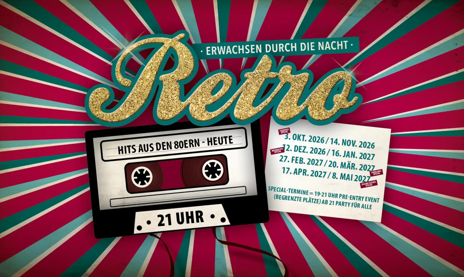 Retro Ü30 Party
